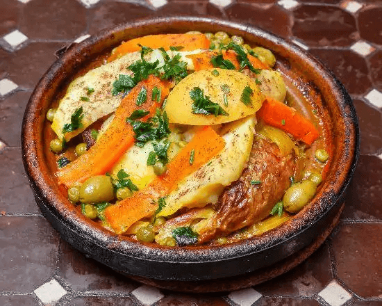 Tajine poulet aux légumes Tajine poulet aux légumes Chez Younice